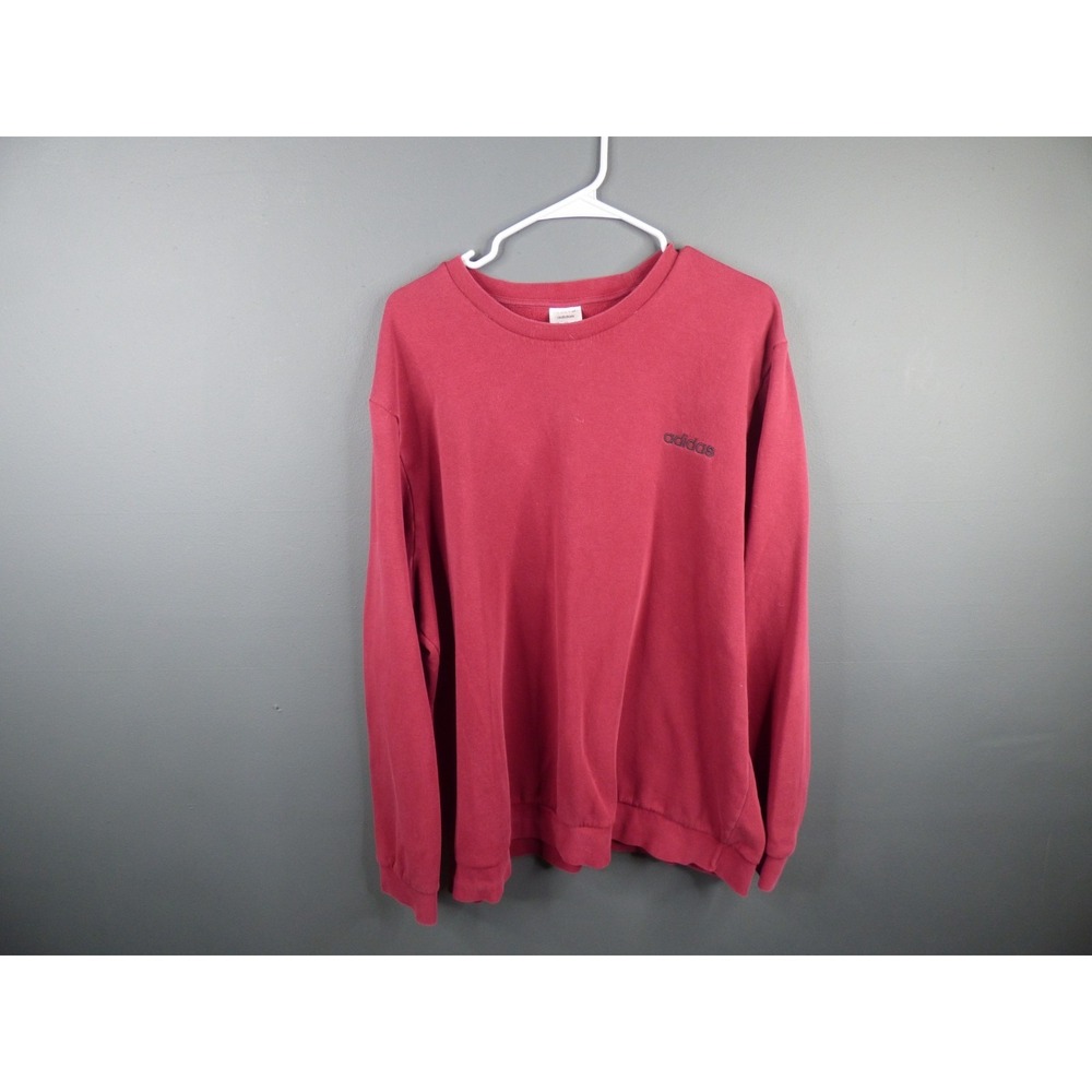Adidas Sweater Red XXL Men's Crewneck Sweater Soccer